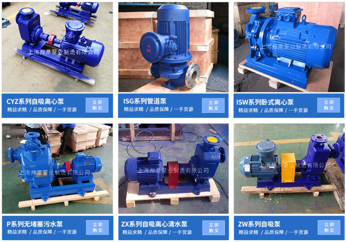 各种类型自吸泵图片