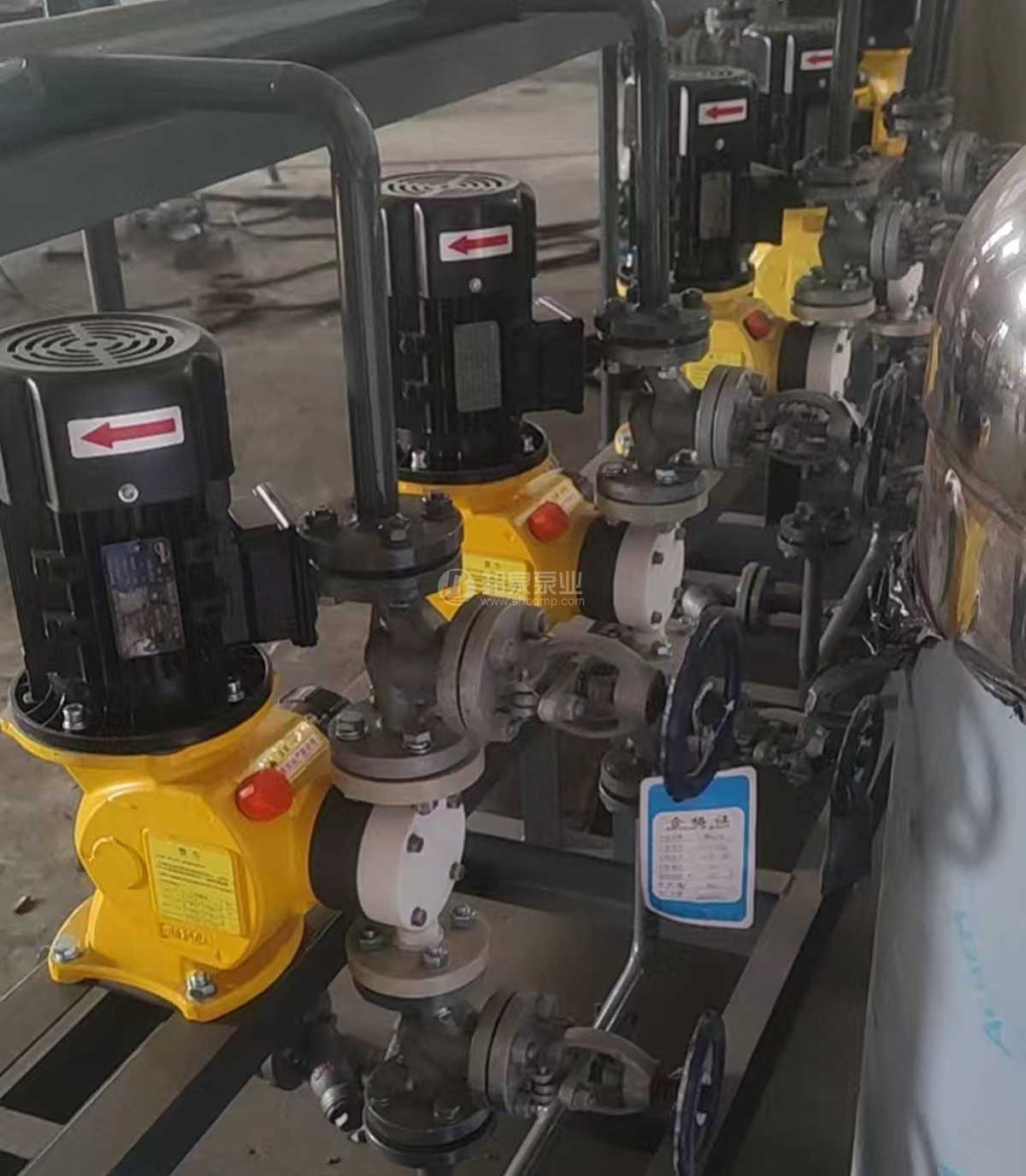 上海邦泉泵业机械隔膜计量泵diaphragm metering pump