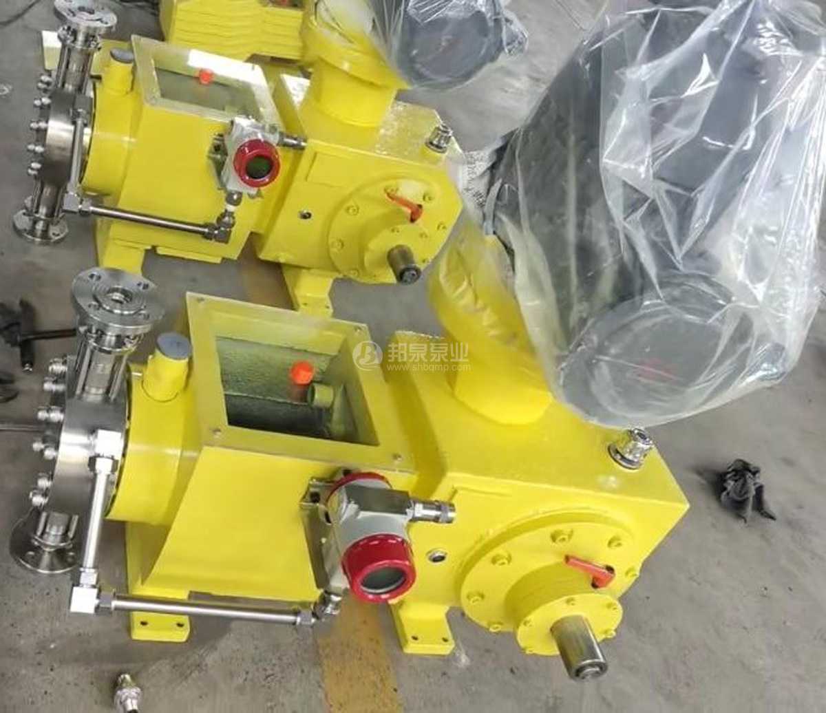 液压双隔膜计量泵带压力变送器 hydraulic diaphragm metering pump