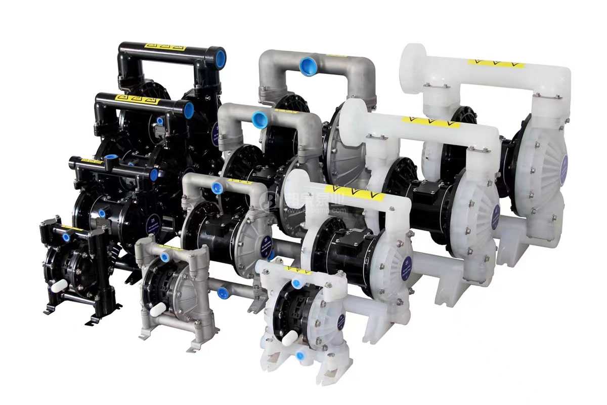 pneumatic diaphragm pumps 上海邦泉泵业气动隔膜泵 塑料气阀体隔膜泵厂家